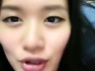 Asian korean bush-leaguer couple homemade webcam sex