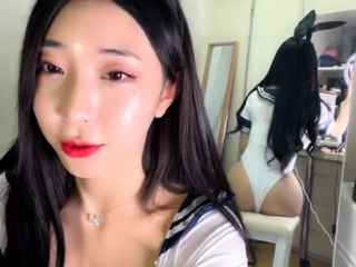Webcam Asian chick anal masturbation twitting