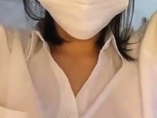 Inferior Asian Webcam Strip Masturbation